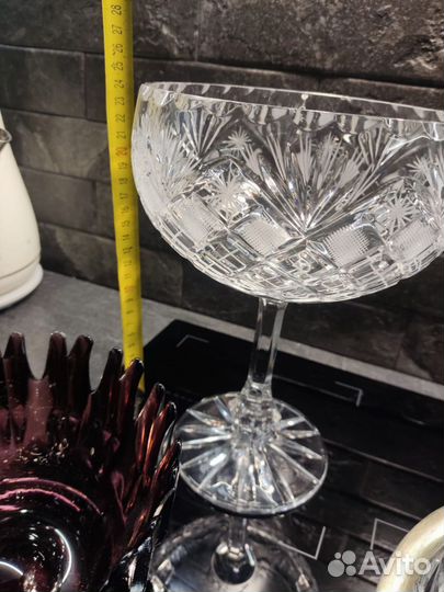 Хрусталь винтаж салатники, конфетницы