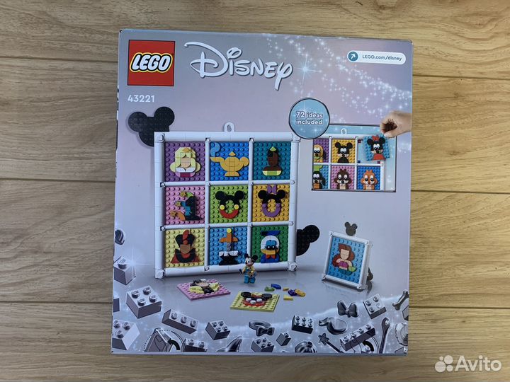 Lego 43221 100 лет анимации Дисней