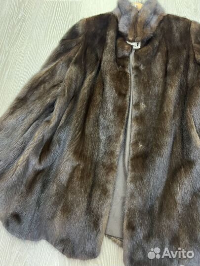 Шуба норковая новая ромашка