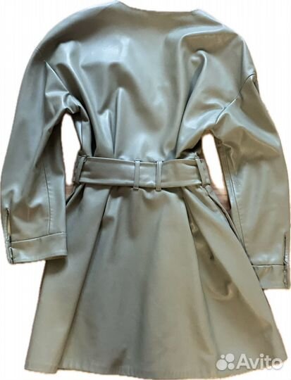 Платье из экокожи Zara