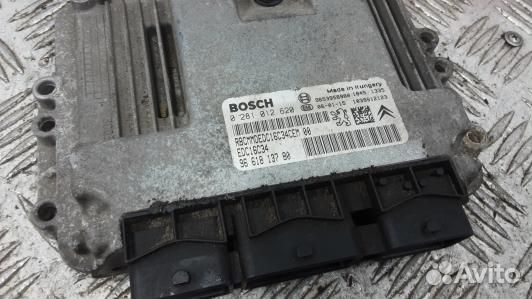 Блок управления двс citroen berlingo 1 (XBE10PC01)