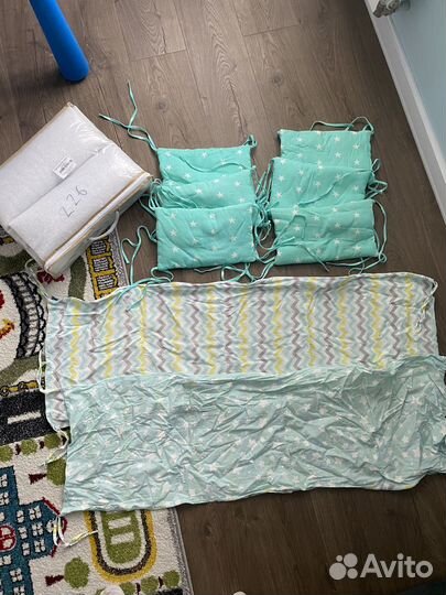 Бортики для кровати малыша