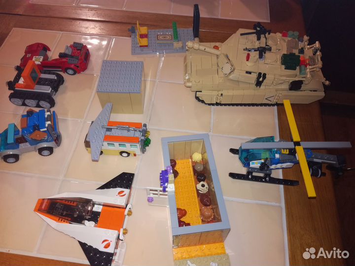 Детали Лего 10 тыс.шт. от разных наборов