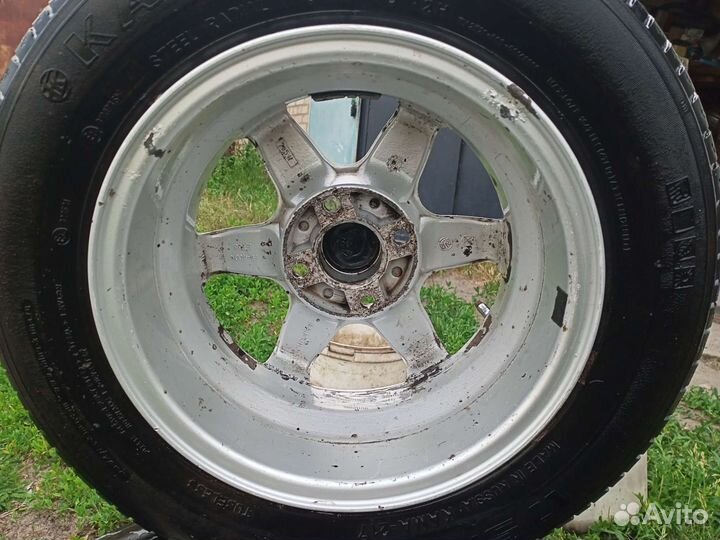Литые диски с рез.кама евро 175/70 R-13 82H