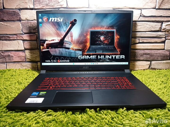 2023г 17 iPS Игровой MSi Core i5-11260H + GTX 3050