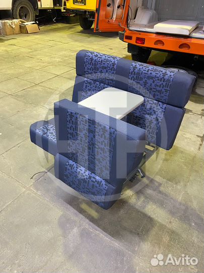 Диван спальник в кабину Газель Соболь Газон Некст