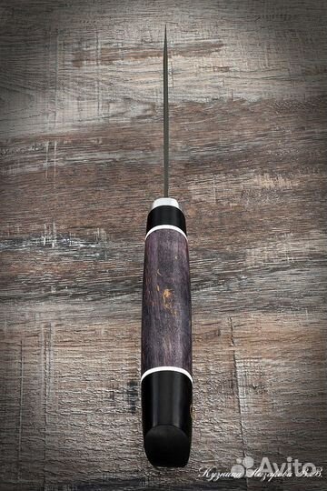 Нож охотничий Беркут х12мф граб береза фиолетовая