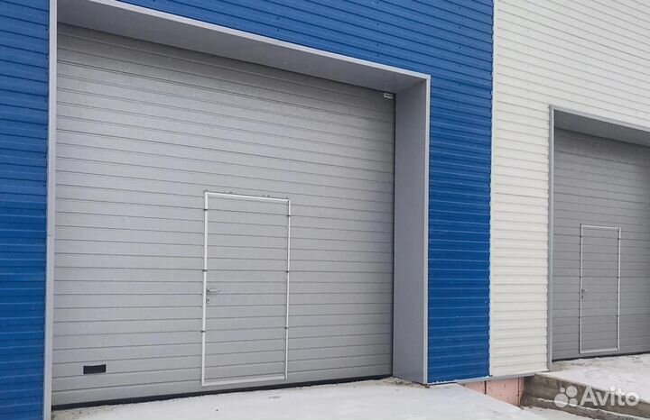 Секционные ворота