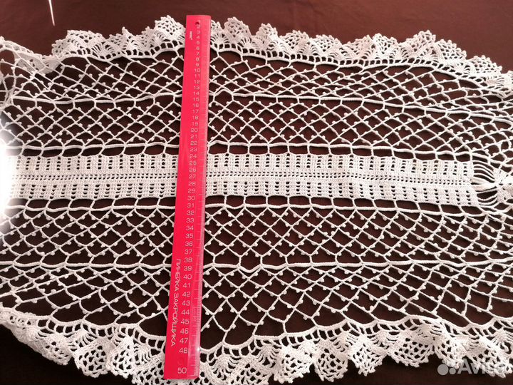 Скатерть-дорожка 126см (винтаж)