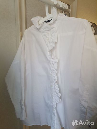 Блузка рубашка женская 40 42 Massimo dutti