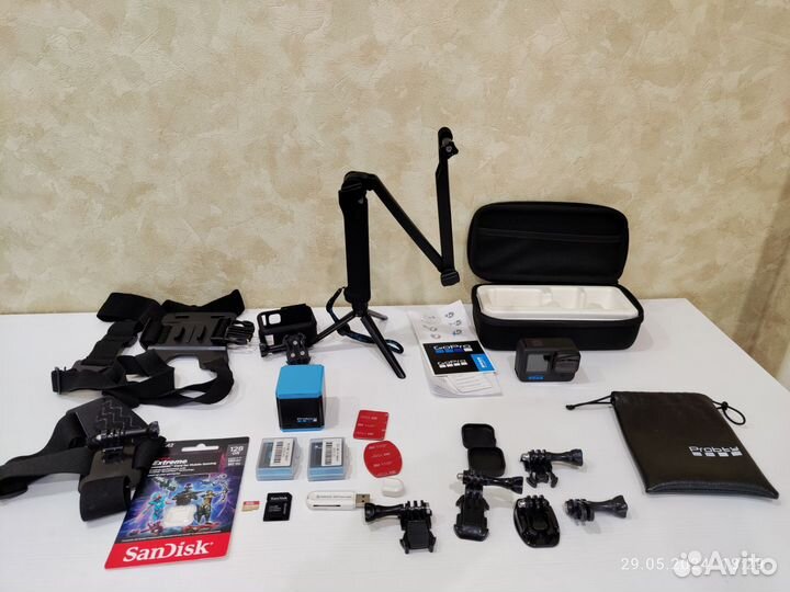 Экшн-камера GoPro hero 10 Black комплект