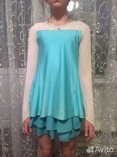 Платье для выступления по фигурному катанию