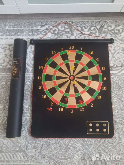 Магнитный двусторонний дартс