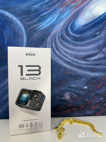 Экшн-камера GoPro hero 13 Black Edition черный