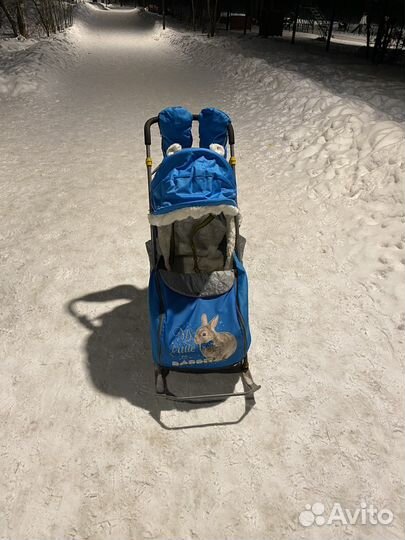 Санки коляска детские