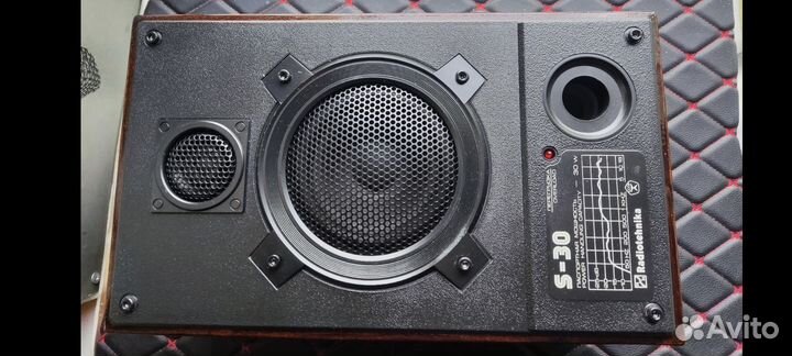 Аккустические колонки радиотехника S-30 (рест )