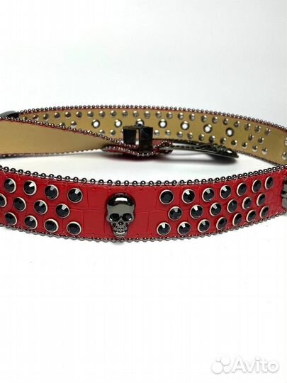 Ремень BB simon, красный