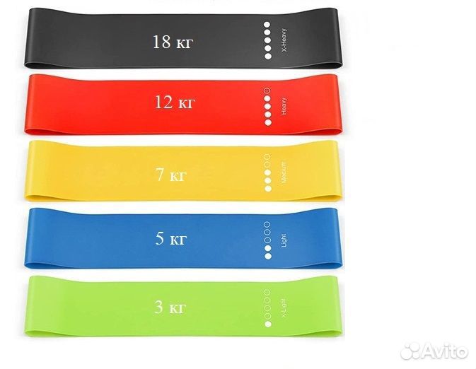 Набор универсальных эспандеров