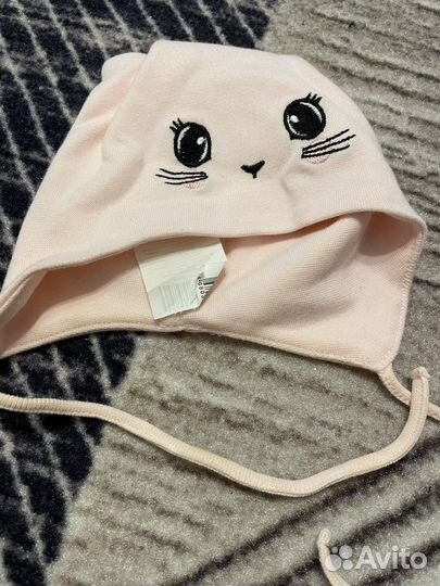 Шапочка для девочки 40-42 весна лето осень