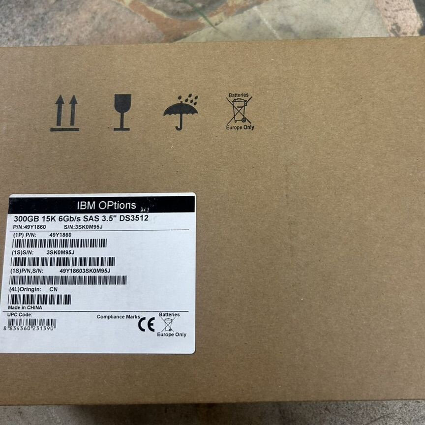 [49Y1860/49Y1859/49Y1856] Жесткий Диск Ibm 300gb