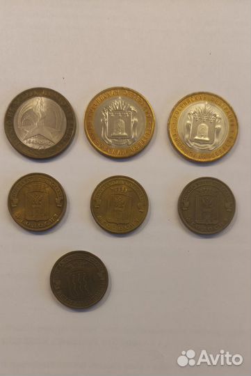Юбилейные монеты биметал