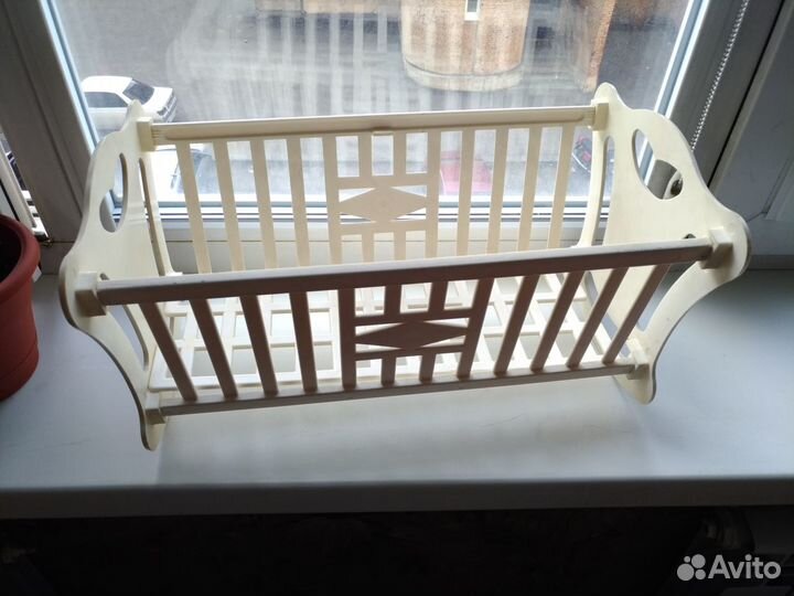 Кукольная кроватка колыбель СССР