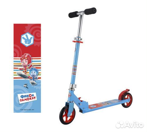Самокат Фиксики сердце