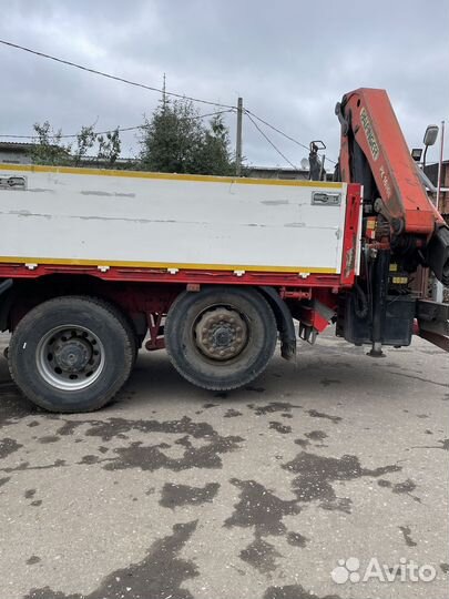 Бортовой грузовик Mercedes-Benz Actros с КМУ Palfinger, 2013