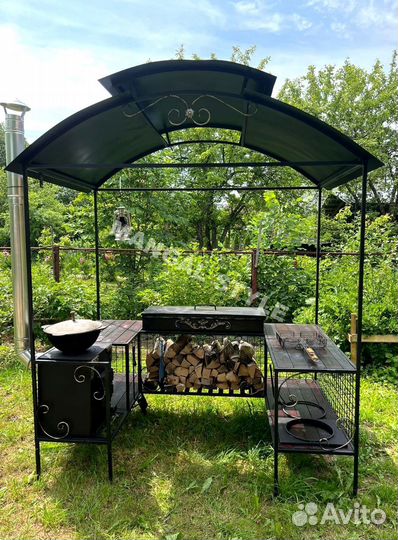 Мангал лофт