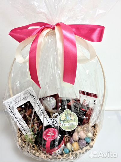 Вкусные чайные подарки с натуральными сладостями