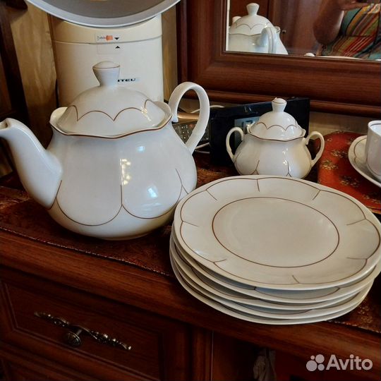 Lubiana фарфор набор посуды СССР