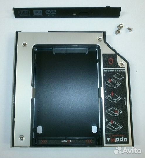 Салазки Agestar для замены привода в ноутбуке 12.7