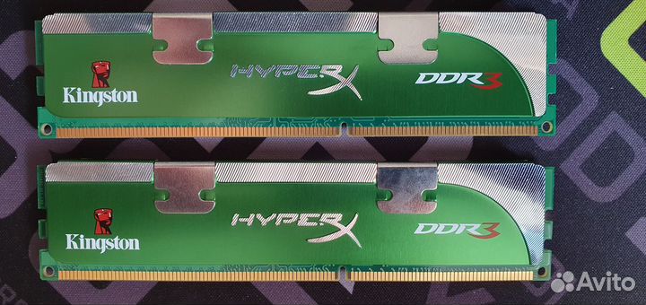 Оперативная память Kingston HyperX DDR3 2*2 Гб