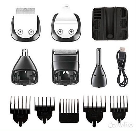 Набор для стрижки VGR V-029, черный