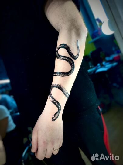 Начинающий тату-мастер требуется модель на тату