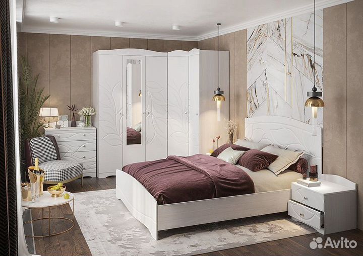 Тумба прикроватная Флора тб