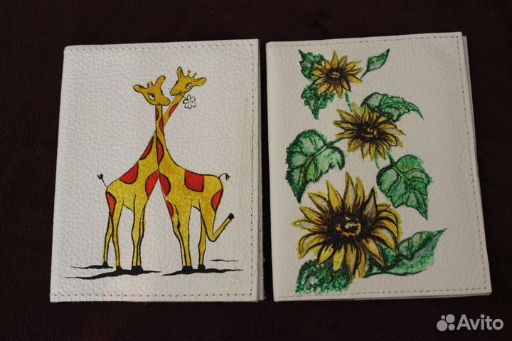 Кожаные обложки на автодокументы