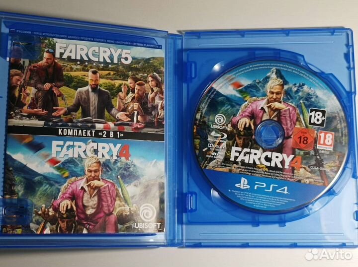 Far cry 5 + Far cry 4 ps4