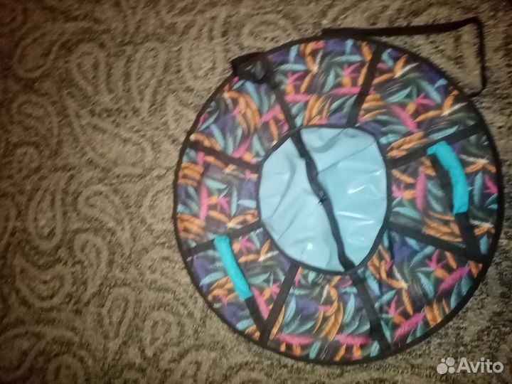 Тюбинг ватрушка 100 см новая