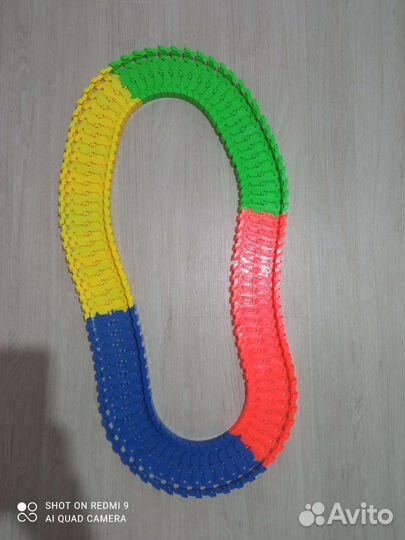 Трек гибкий для машинок