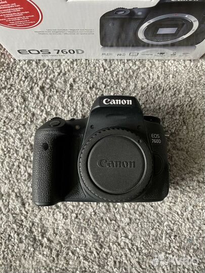 Зеркальный фотоаппарат canon 760D