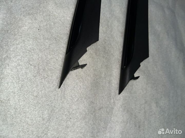 Накладка на бампер Porsche Cayenne