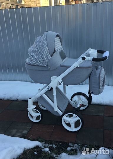 Коляска 2 в 1 adamex luciano