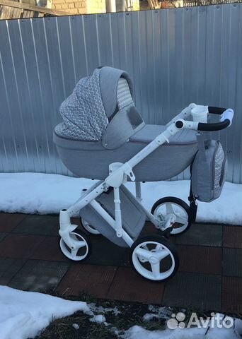Коляска 2 в 1 adamex luciano