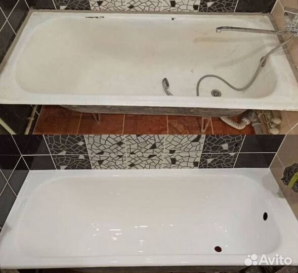 Реставрация ванн жидким акрилом в Снежинске