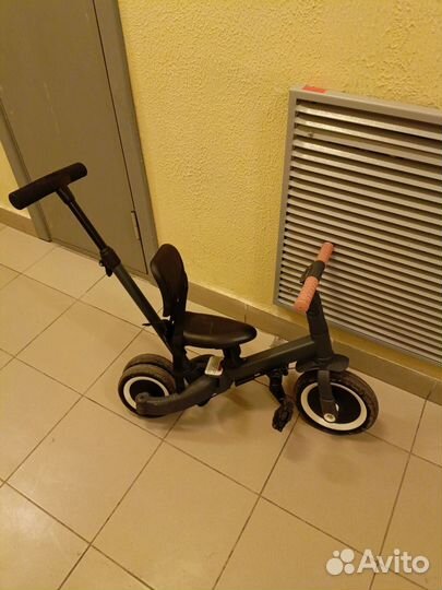 Велосипед детский трёхколёсный трансформер