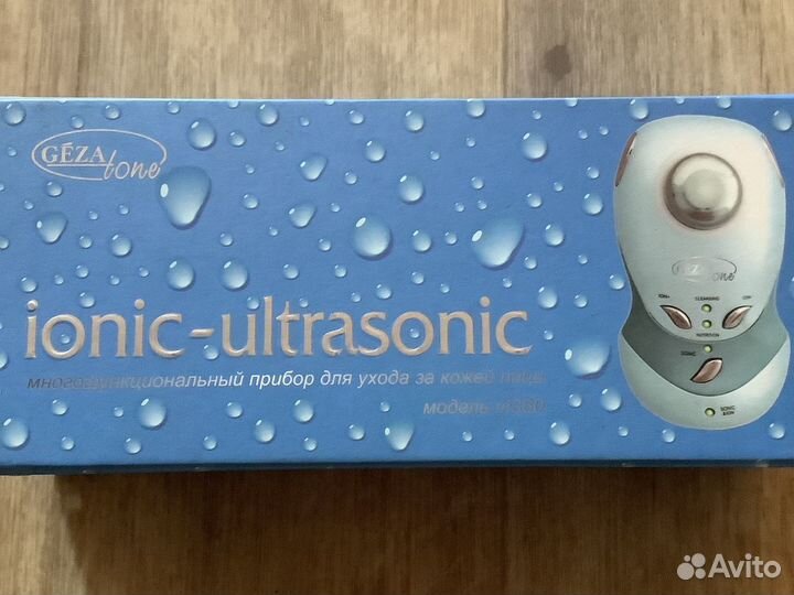 Gezatone ionic-ultrasonic прибор для ухода за коже