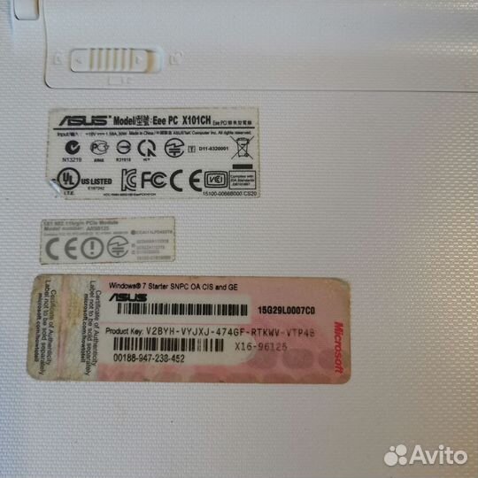Нетбук Аsus Еee рс Х101сн