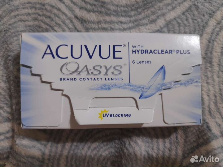 Контактные линзы acuvue oasys