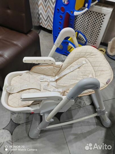 Стульчик для кормления happy baby classic